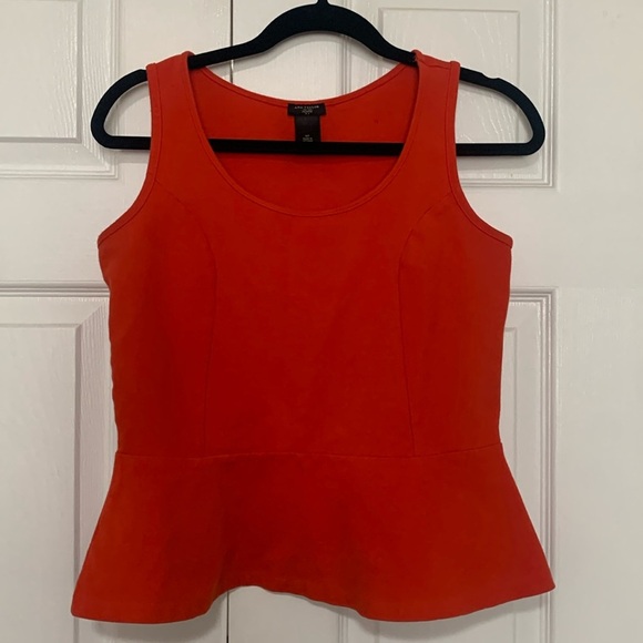 Ann Taylor Bold Orange Tank Top - Picture 1 of 4